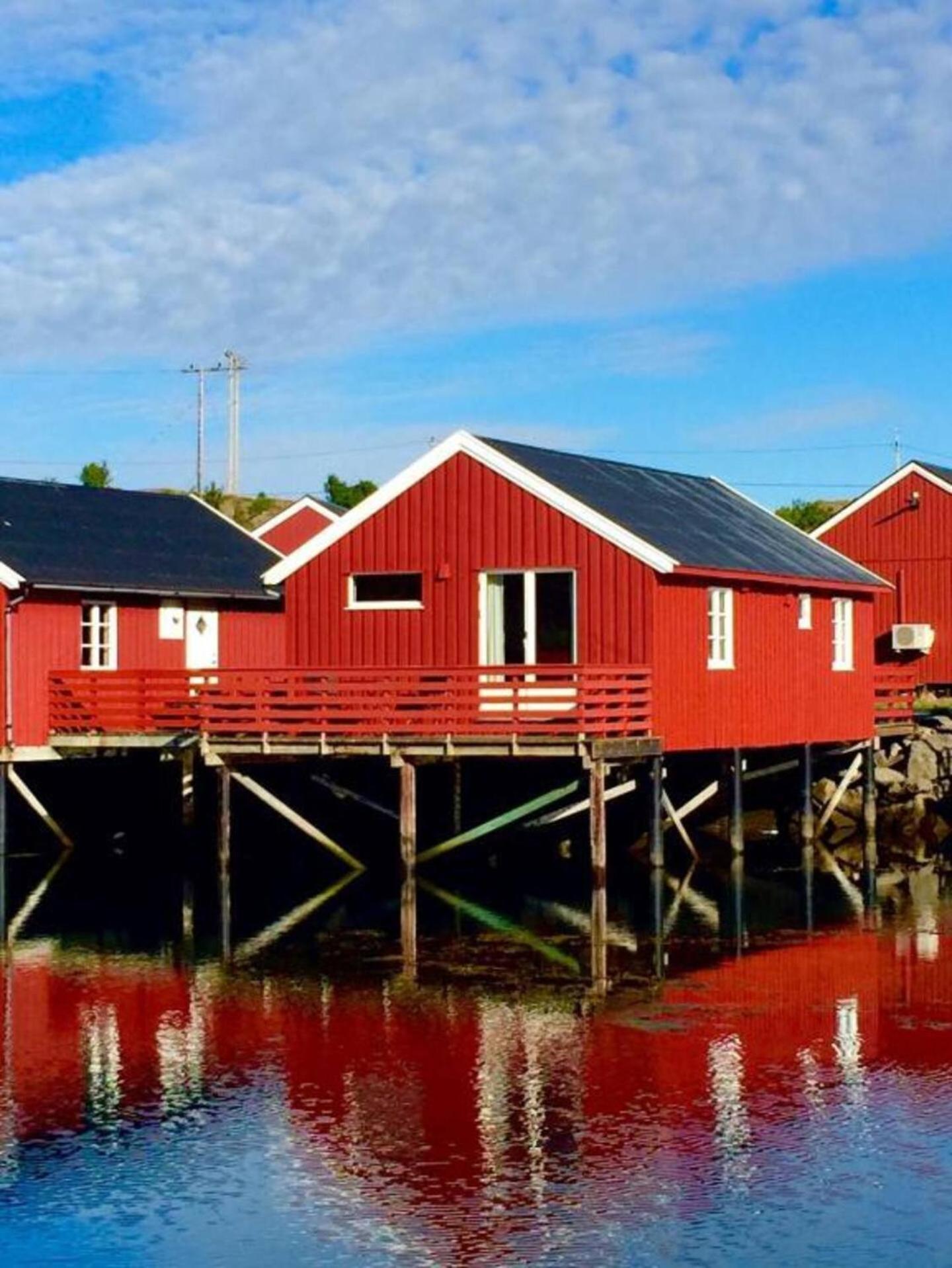 Villa Rindebua Stamsund Esterno foto